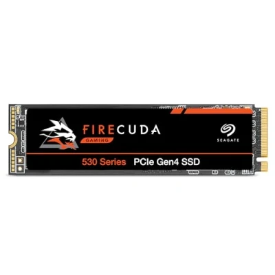 Image de Seagate FireCuda 530, 2 To, SSD interne, M,2 PCIe 4e génération 4 NVMe 1,4, 7 300 Mo/s, NAND TLC 3D, 2550 TBW, 1,8 million d&#039;heures MTBF, pour PC, 3 ans Rescue Services (ZP2000GM3A013)
