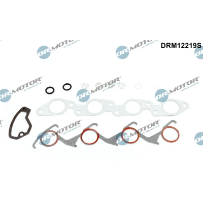 Image de DR.MOTOR AUTOMOTIVE DRM12219S Jeu complet de joints d&#039;étanchéité, moteur sans joint culasse cylindre avec joint(s) collecteur d&#039;échappement