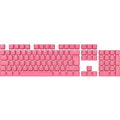 Image de Corsair Kit de mod touches PBT double SHOT PRO (touches à tir, compatibilité standard la rangée inférieure, surface texturée, murs 1,5 mm d&#039;épaisseur avec police rétroéclairée,