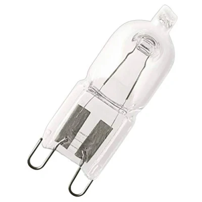 Image de Osram 4052899948501 Lot de 3 Halogene 33, 00W G9 Blanc Chaud Droite 2700K, Verre/, G9, 00 W, Transparent