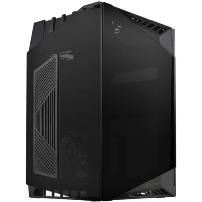 Image de SilverStone Technology LD03 AF Boîtier Mini ITX Version Airflow Verre trempé à Quatre côtés Ventilateur de 120 mm x 2 pré installé USB Type C 1 SST LD03B