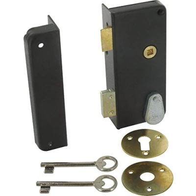 Image de JPM SAS SSA45135 Serrure Verticale Extra Plate 446 Gauche 446000 02 21, NSP