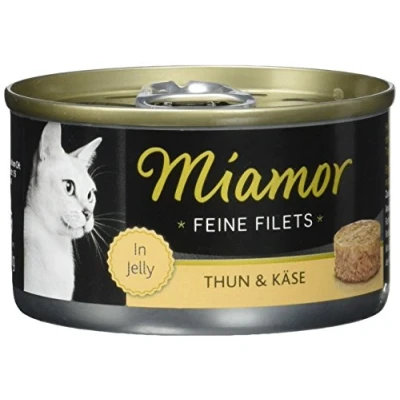 Image de Miamor Filets Fins de Thon et Fromage 24 x 100 g