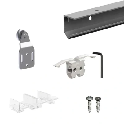 Image de Système coulissant SLID&#039;UP 120 pour 1 porte de placard rail 1,5 m 45 kg