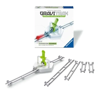 Image de Ravensburger GraviTrax Bloc d&#039;action Hammer / Marteau 27598 Jeu de construction STEM Extension pour circuits billes créatifs Enfants 8 ans et plus Version française