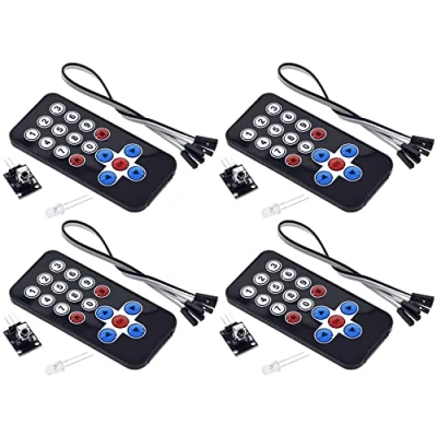 Image de Fasizi Lot de 4 capteurs infrarouges sans fil pour Arduino