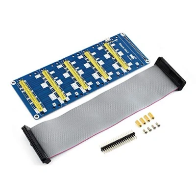Image de Waveshare Raspberry Pi Stack Hat I/O Expansion Shield with 5 Sets 2x20 Connector Stacks Up to Hats at Once