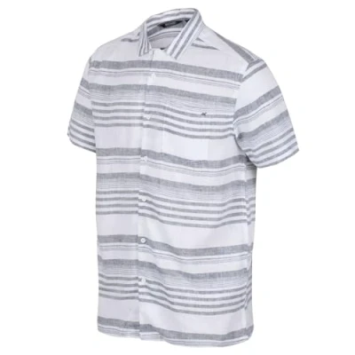 Image de Chemise manches courtes en coton respirant Coolweave MAHLON, DkDenimStrpe, Medium