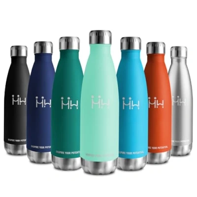 Image de Bouteille Isotherme 750ml, Gourde Inox sans BPA, Étanche, Réutilisable, Anti Fuite, d&#039;eau Acier Inoxydable à Double Paroi, Durable pour École, Bureau, Sport, École