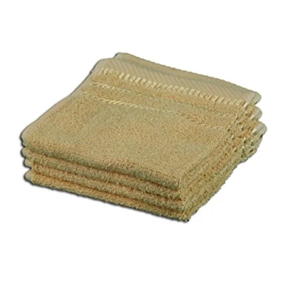Image de Gözze Lot de 4 Essuie Mains, Berlin, 100% Coton, 30 x cm Jaune (Maïs)
