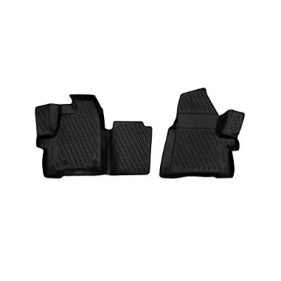 Image de Element Tapis de Sol en Caoutchouc Premium Ford Tourneo Custom 1+1 Seats 2013 2020, Noir