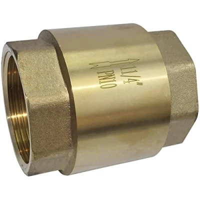 Image de AERZETIX C53444 Clapet anti retour universel PN10 1 1/4&#039;&#039; pouces filetage Femelle Vanne non en Laiton