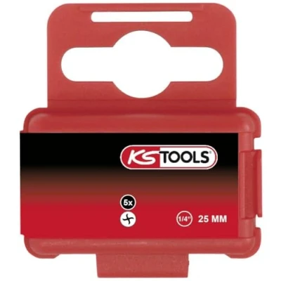 Image de KS TOOLS 911.3640 Bit pour tournevis 6,3 (1/4&quot;)mm (pouces) Acier d&#039;outil