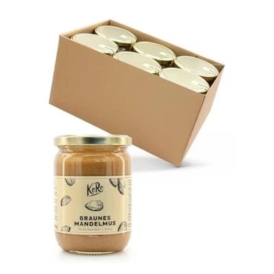 Image de KoRo Purée d&#039;amandes complètes 6 x 500 g
