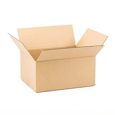 Image de ONLY BOXES Lot de 25 boîtes en carton pour envoi colis rangement, canal simple renforcé, boîte dimensions : 31 x 22 15 cm, avec rabat