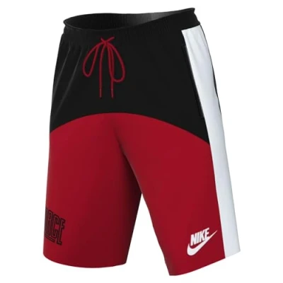 Image de Short pour Homme Nike Dri FIT Starting 5 Rouge en Polyester Coupe Regular