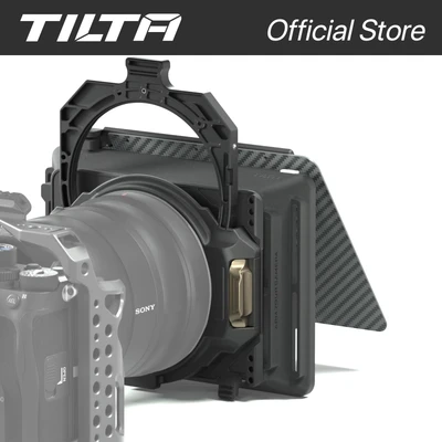 Image de Tilta Mirage Matte Box Cadre de Filtre Circulaire 95mm pour appareils Photo Reflex numériques sans Miroir, avec Bague Adaptateur d&#039;objectif 67mm/72mm/77mm/82mm MB T16