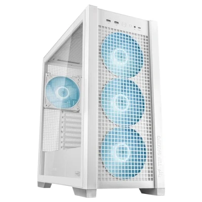 Image de ASUS Le boîtier Tour intermédiaire TUF Gaming GT302 ARGB ATX est conçu pour Les utilisateurs Grand Public Qui recherchent Une Performance Thermique avec compatibilité optimale, et il