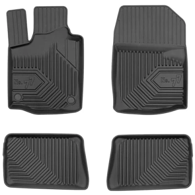 Image de SMK tapis de sol caoutchouc pour Renault Twingo II 2007 2014 Expérimentez un nouveau standard voyage avec les antidérapants voiture multi annuels toutes le