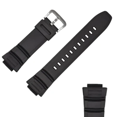 Image de Bracelet de Montre Compatible avec Casio AE 2000W 2100W WV 200 MCW 100H W S220 2000/2100 Ref CRAE2000 10302043