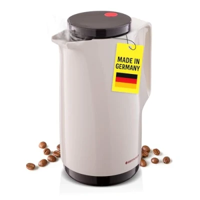 Image de ROTPUNKT Théière Isotherme 760 1,0 l Isolation sous Vide à Double paroi Bouchon Visser Deux Fonctions Boisson Saine sans BPA Fabriquée en Allemagne