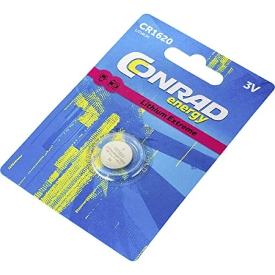 Image de Energy CR1620 Pile Bouton CR 1620 Lithium 70 mAh 3 V 1 pc(s)