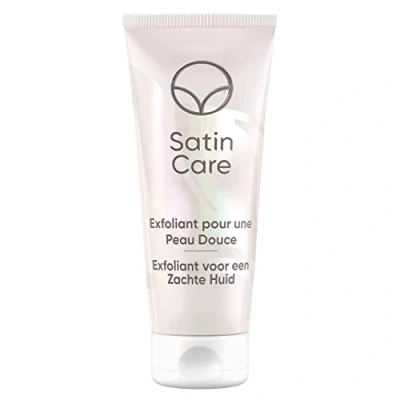 Image de Gillette Venus Satin Care Exfoliant Pré Rasage Pour La Peau Et Les Poils Pubiens, À Utiliser Pendant Ou Entre Jours D’Épilation Des Parties Intimes, Formule Douce Sans Parfum