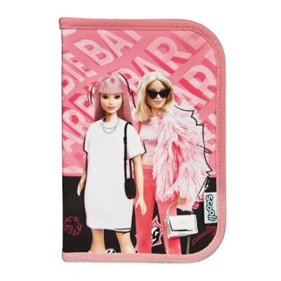 Image de Scooli BABI0445 Trousse d&#039;écolier Barbie remplie complète avec des stylos de qualité et Plus Scolaire Tout en Un Pratique pour l&#039;école Les Filles à partir 6