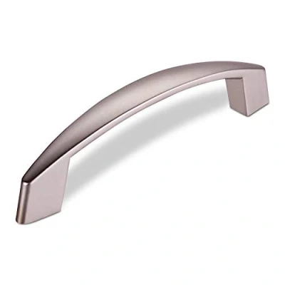 Image de SOTECH Poignée de meuble THEA aspect inox mat BA 128 mm courbe tiroir