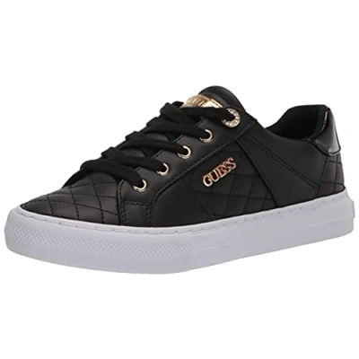 Image de GUESS Femme Loven Basket, Noir/Multicolore, 37 EU