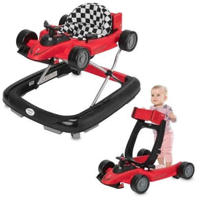 Image de ib style® LITTLE SPEEDSTER 2 EN 1 Trotteur bébé Baby walker avec effet sonore 1273:2020 ROUGE