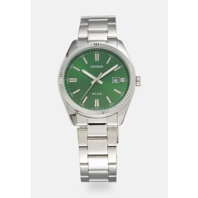 Image de Casio Montre silvercoloured/green, Taille: One Size, Silver coloured/green