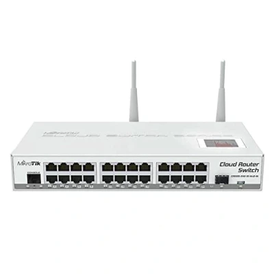 Image de WRL Router/Switch 24PORT 1000M/CRS125 24G 1S 2HND IN MIKROTIK