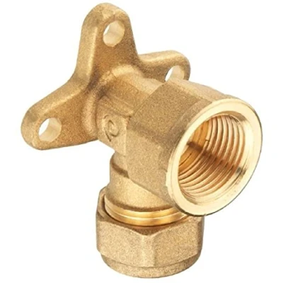 Image de Cornat TEC584416 Applique Murale en Laiton 1/2&#039;&#039; x 15mm, Multicolore