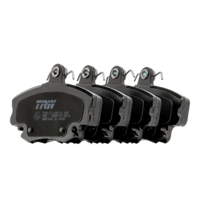 Image de TRW COTEC GDB1634 Jeu de plaquettes frein préparé pour indicateur d&#039;usure avec vis d&#039;étrier accessoires RENAULT: CLIO 2, TWINGO 1