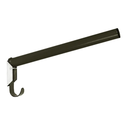 Image de Hofman Support de selle rond en métal 44 Noir