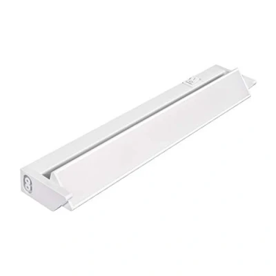 Image de ledscom.de Led Unterbauleuchte LIWO, schwenkbar, 35cm, 4,9 W, 538lm, weiß ohne Netzkabel, Unterbauleuchte, Lichtleiste, Schrankbeleuchtung, Schrankleuchten, Küche, Unterbau, Kleiderschrank,