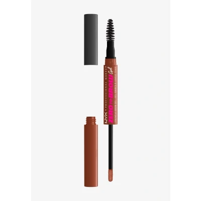 Image de NYX Professional Makeup Gel à Sourcils Teinté Zero To Brow, Jusqu&#039;à 2 Jours de Tenue, Sans Transfert ni Tache, Teinte : Auburn (04)