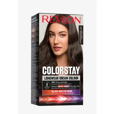 Image de Revlon HAIR Color COLORSTAY, Longwear Cream Colour Coloration, Taille: 165 ml, Chatain fonce profond