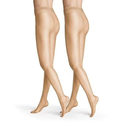 Image de Hudson Femme Simply Shine 15 Lot de 2 Sh Collants, Teint, 50 Grande taille EU