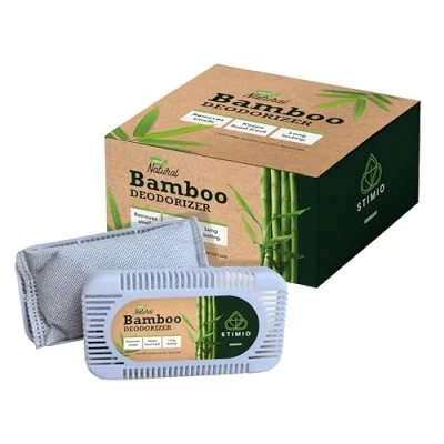 Image de Lot de 4 désodorisants naturels pour réfrigérateur Neutraliseurs d&#039;odeurs avec charbon actif contre l&#039;humidité, filtre anti odeurs, désodorisant réutilisable en cas d&#039;odeur