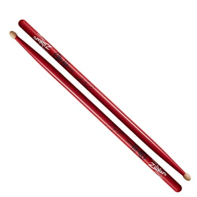 Image de Zildjian Artist Series Hickory Drumsticks Josh Dun Wood Tip Red