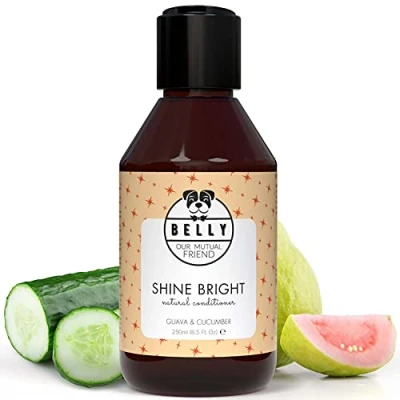 Image de Belly Démêlant pour Chien avec Goyave, Concombre et Vitamine E 250ml Hydrate démêle en Profondeur Un Pelage Doux Fabriqué Allemagne