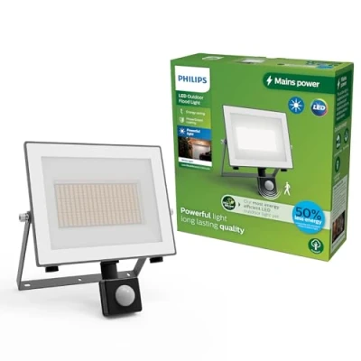 Image de Projecteur d&#039;extérieur LED Philips Lois UE Sensor, 14 W, 3 000 K IP65