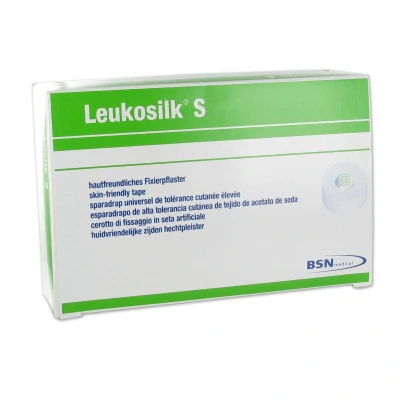Image de Leukosilk S Rouleur Sparadrap 2,50cmx9,2m