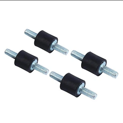Image de 4pcs Isolants en Caoutchouc Anti vibrations M4 10 x Supports d&#039;Isolation Monte l&#039;Amortisseur Bobines Double