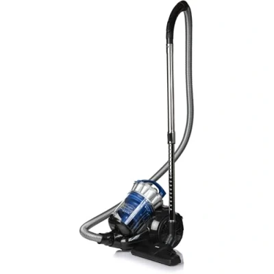Image de Domo Aspirateur multicyclone Noir/Bleu 2.5L DO7290S, Multi cyclonique, 800 W, 2.5 liters, 76 décibeles