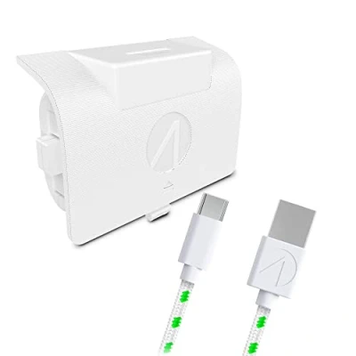 Image de Stealth SX C6 X Single Play &amp; Change Battery Pack pour Xbox ? Blanc Neuf