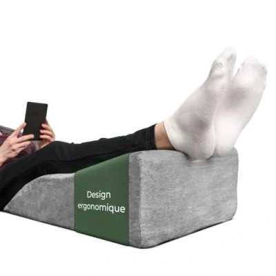 Image de Coussin veineux surélevé Entre Jambes pour Soutien des Genoux rehausseur Matelas Adulte lymphatique, cale veineuse Parfaite canapé, Mousse adaptée, Dossier de lit