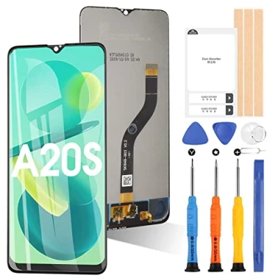 Image de Écran pour Samsung Galaxy A20s A207 SM A207F A207M LCD Display Touch Digitazer Assembly Remplacement avec outils (pas A20 et A20E)